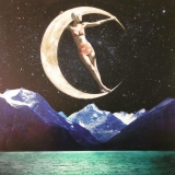 female, fantasy, moon, original, oversize, dramatic