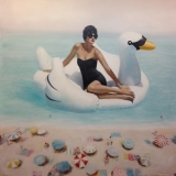 Deco, Female,Contemporary, Beach, Swan, Sea Shells